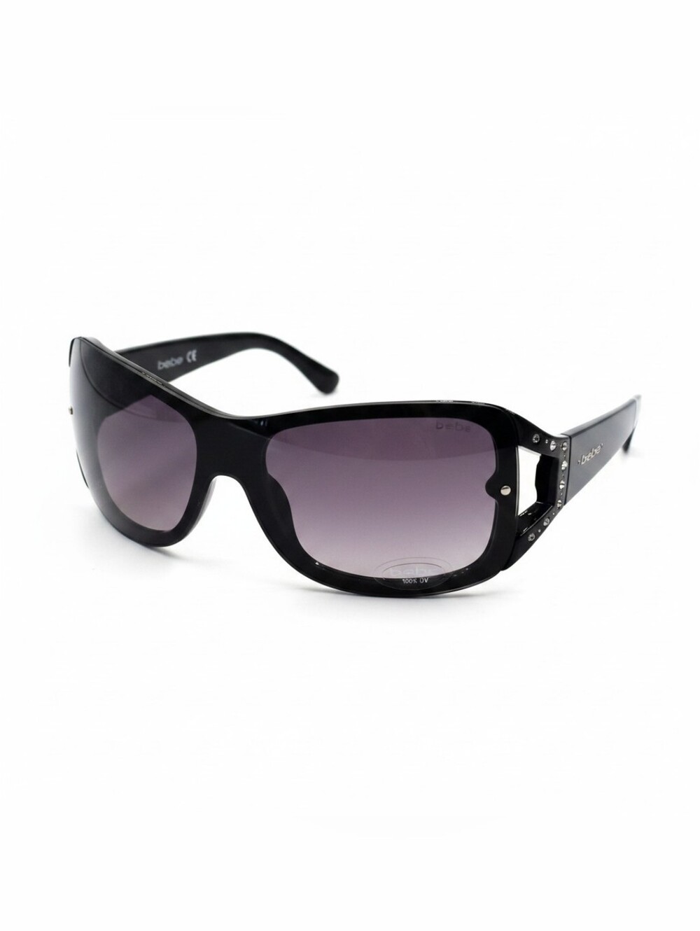 Bebe Women's Black Oversized Sunglasses, New